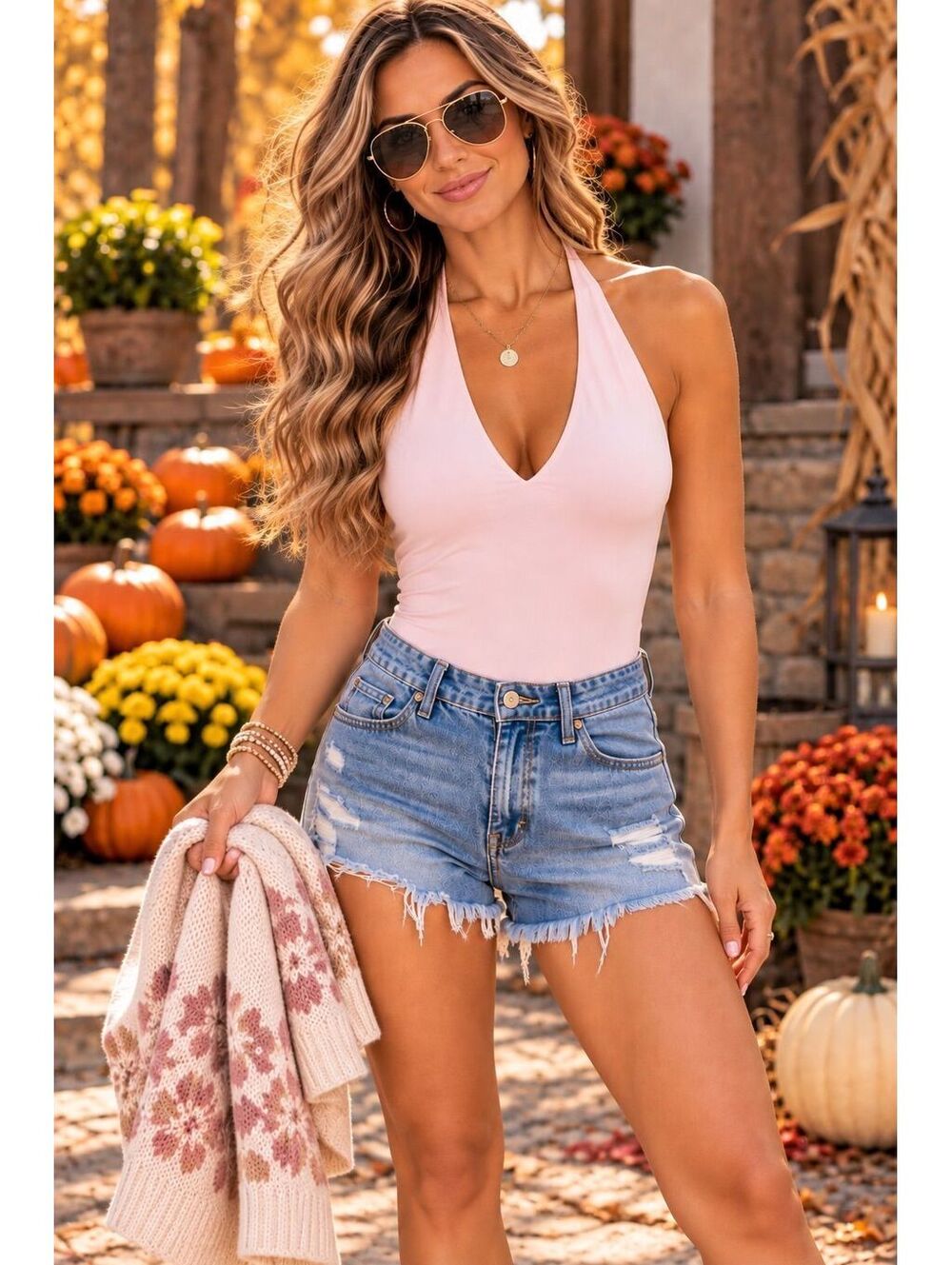 Babaton Contour halter bodysuit sz small